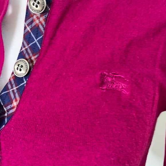 Burberry london knit button front top - Picture 2 of 7